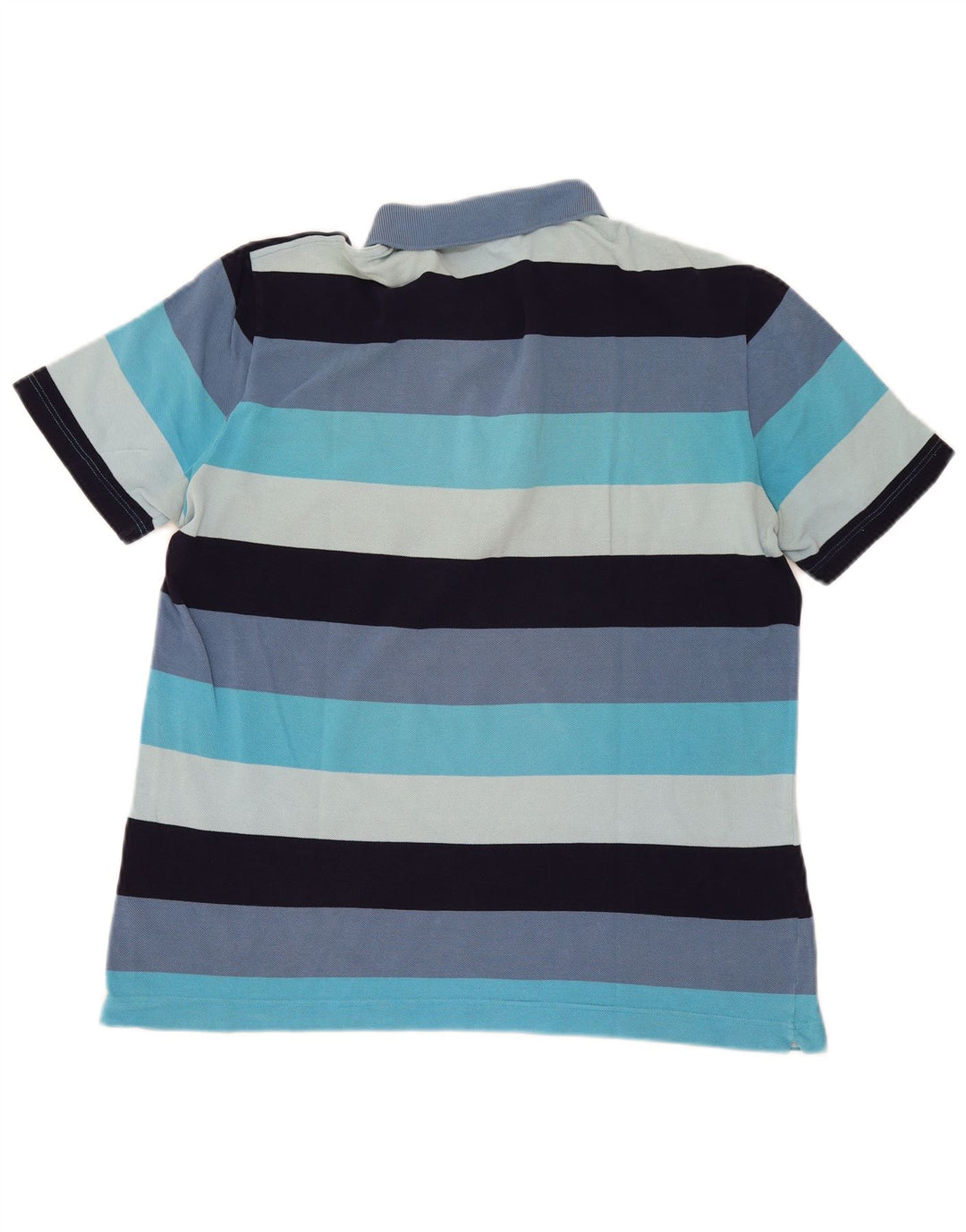 Lacoste Mens Polo Shirt Size 5 Large Multicoloured Striped Cotton