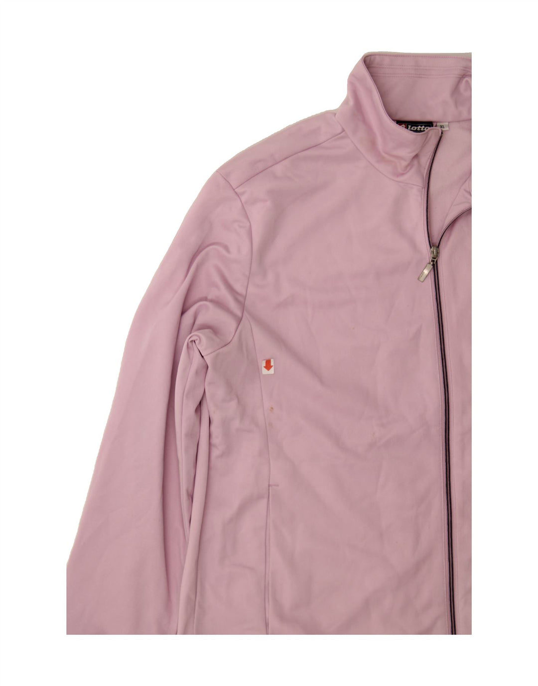 LOTTO Womens Tracksuit Top Jacket UK 18 XL Pink Polyester Vintage Lotto and Second-Hand Lotto from Messina Hembry 