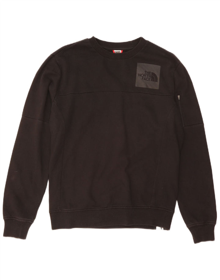The North Face Mens Sweatshirt Jumper Medium Black Cotton