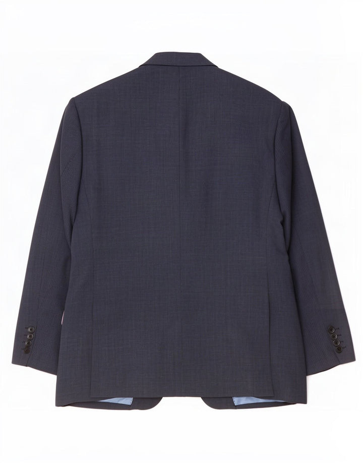 Marks & Spencer Veste blazer coupe régulière pour homme UK 42 Large Bleu marine