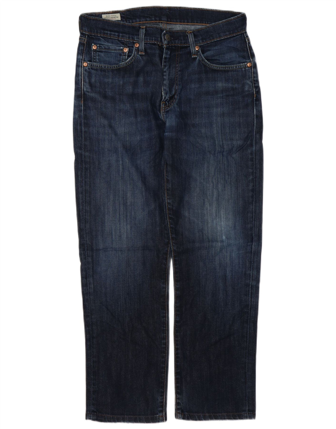 Levi's Mens 514 Straight Jeans W31 L28 Navy Blue