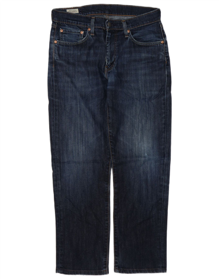 Levi's Mens 514 Straight Jeans W31 L28 Navy Blue