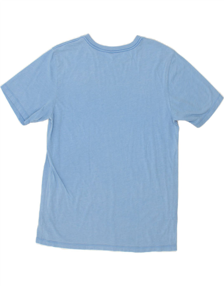 HURLEY Mens Graphic T-Shirt Top Medium Blue Cotton Vintage Hurley and Second-Hand Hurley from Messina Hembry 