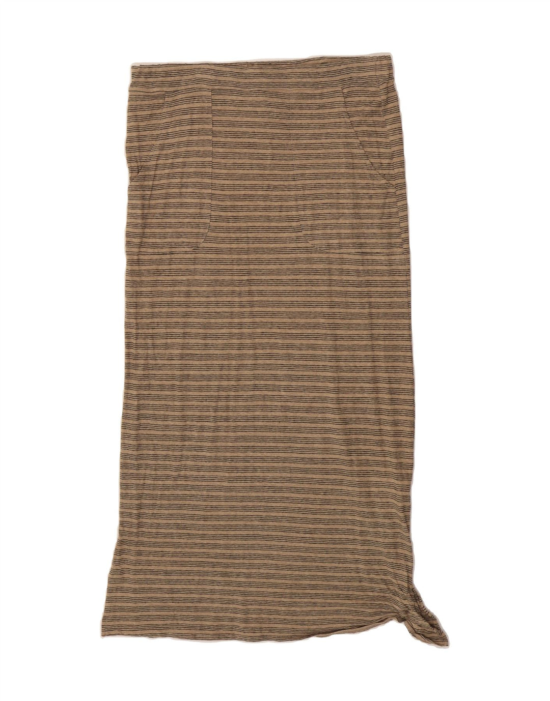 PRANA Womens Straight Skirt Medium W30  Beige Striped Hemp Vintage Prana and Second-Hand Prana from Messina Hembry 