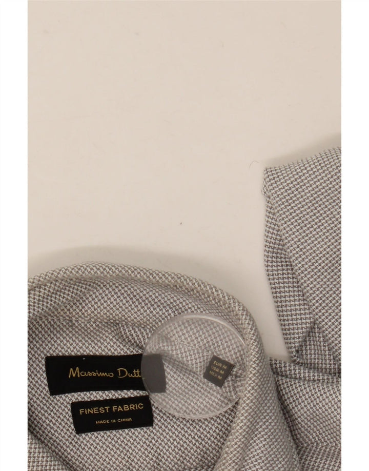 Massimo Dutti Mens Shirt Medium Grey