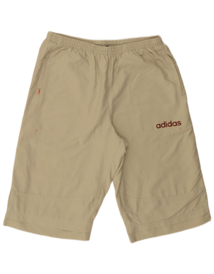 Adidas Mens Sport Shorts Large Green Polyester