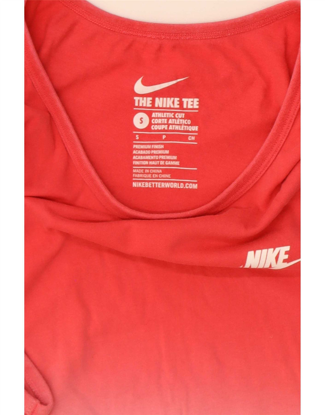Nike Mens Athletic Cut Vest Top Small Multicoloured Colourblock