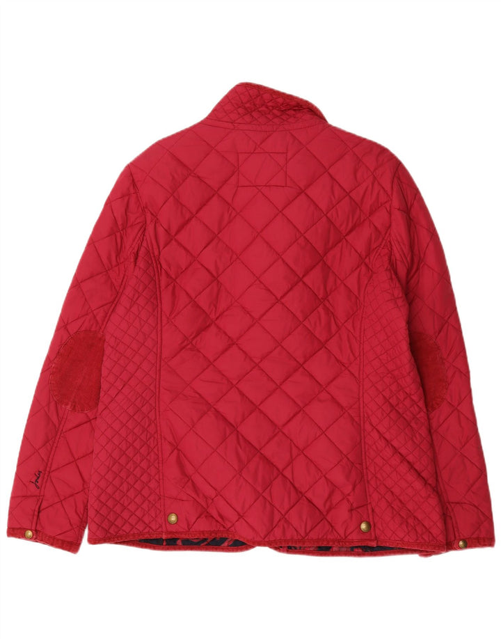 Joules Quiltet jakke til kvinder UK 16 Large Pink