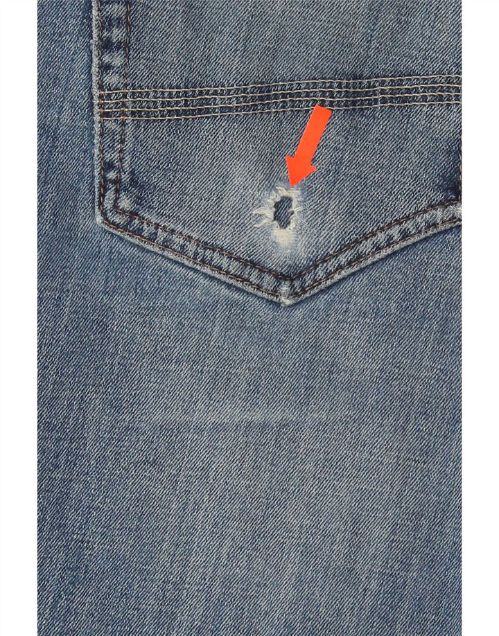 Timberland Mens Slim Jeans W32 L32 Blue Cotton