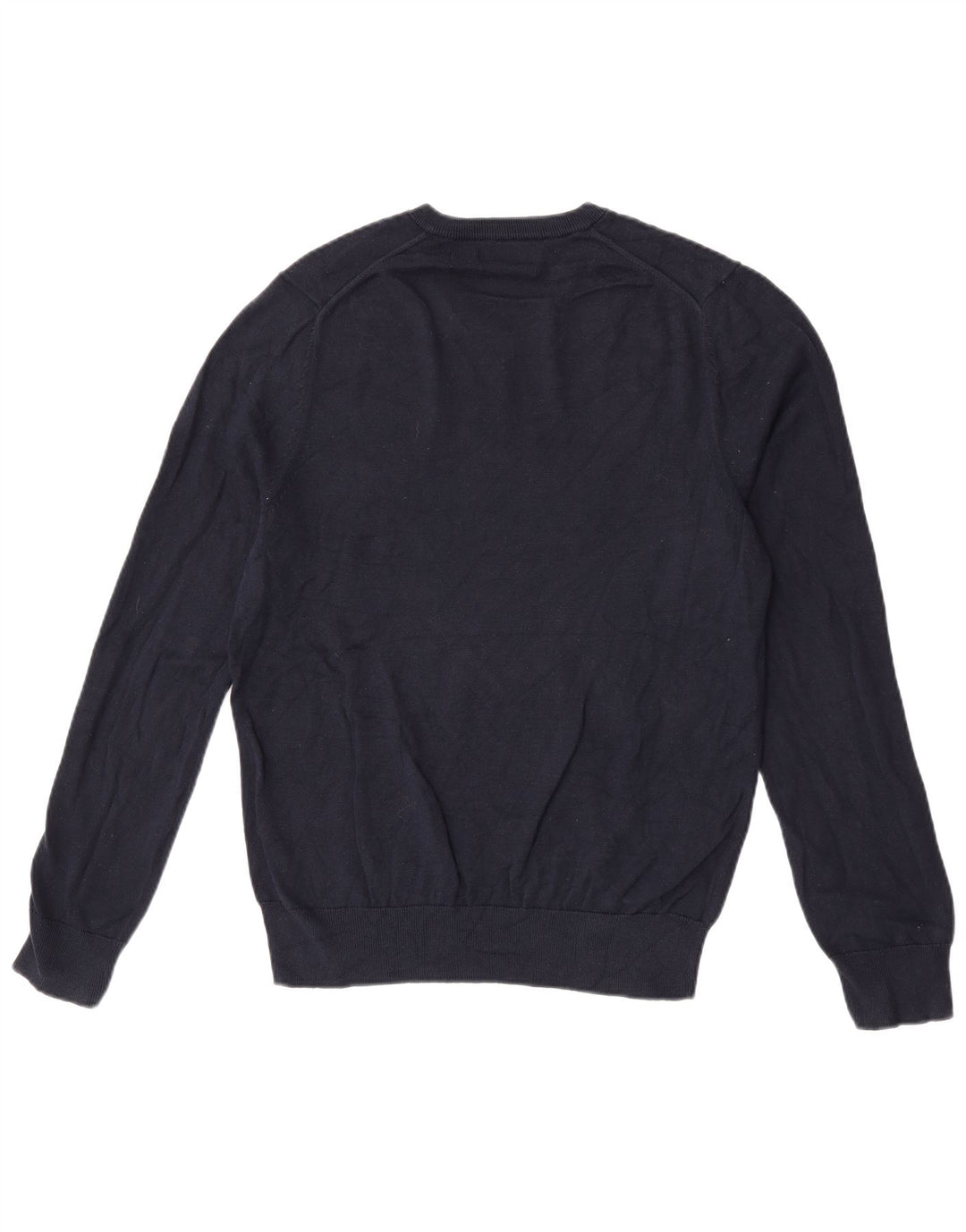 Marks & Spencer Herre V-hals sweater Medium marineblå bomuld