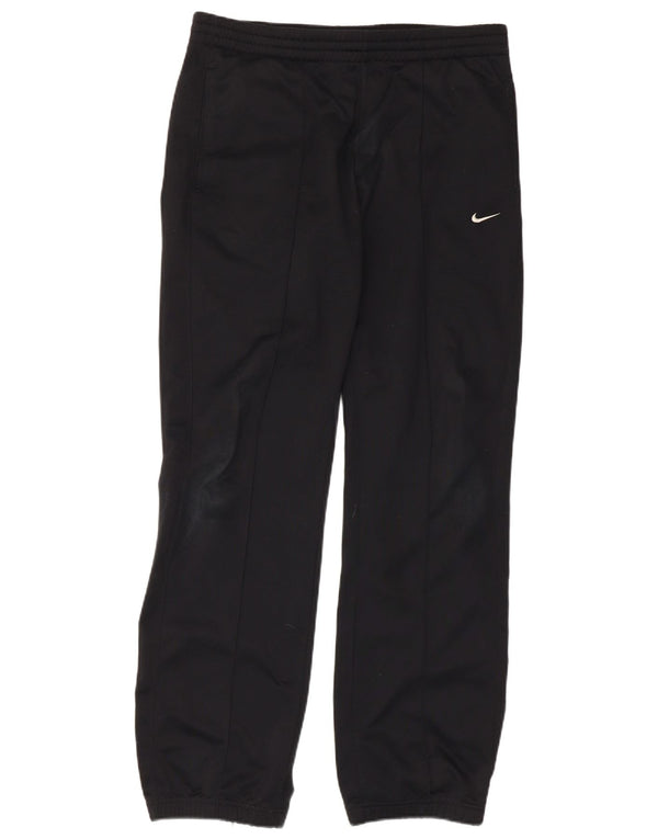 Nike Mens Tracksuit Trousers Joggers Small Black Polyester