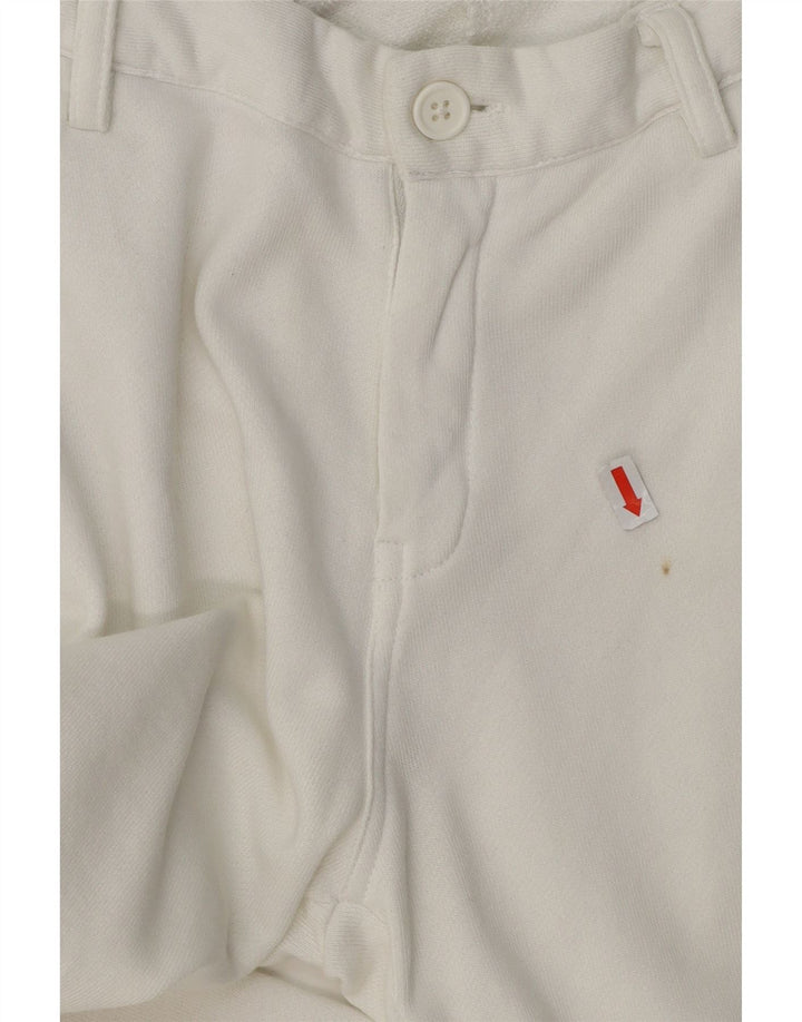 SUN68 Womens Slim Chino Trousers Medium W32 L29 White Cotton Vintage Sun68 and Second-Hand Sun68 from Messina Hembry 