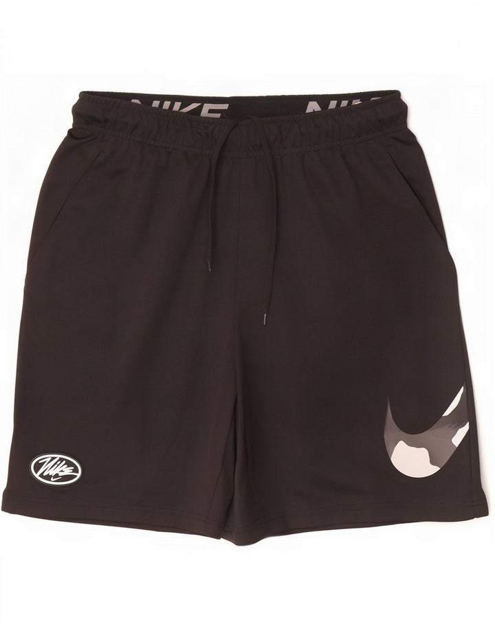 Nike Mens Dri Fit Graphic Sport Shorts Small Black