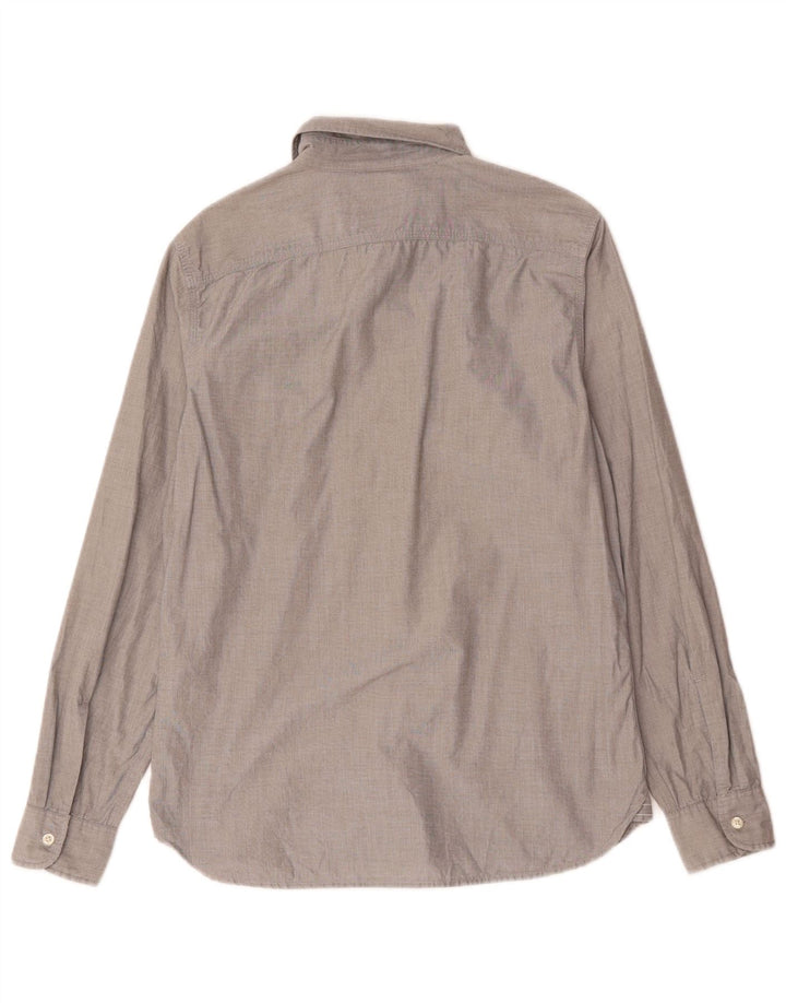 Levi's Mens Standard Fit Shirt Small Grey Cotton