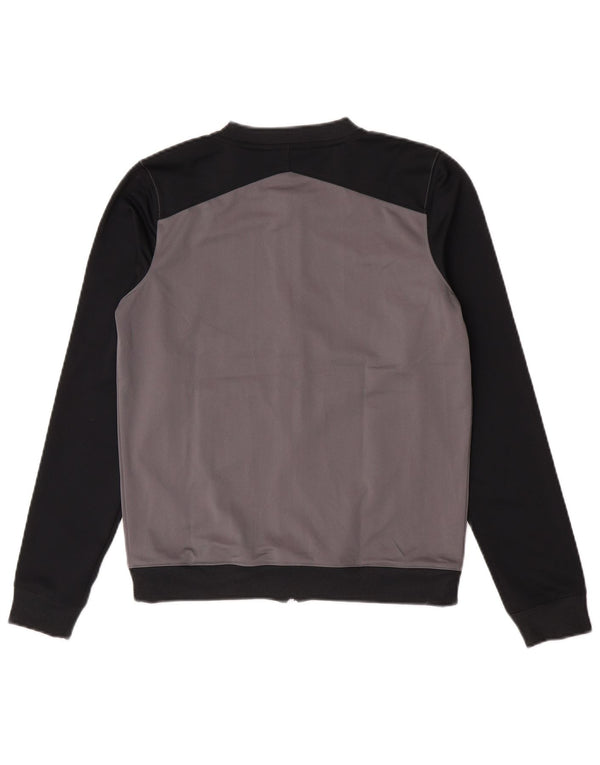 Under Armour Herren-Trainingsanzug-Top-Jacke, kleines graues Colourblock-Polyester