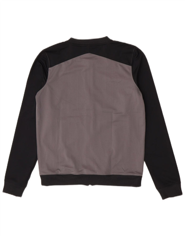 Under Armour Herren-Trainingsanzug-Top-Jacke, kleines graues Colourblock-Polyester