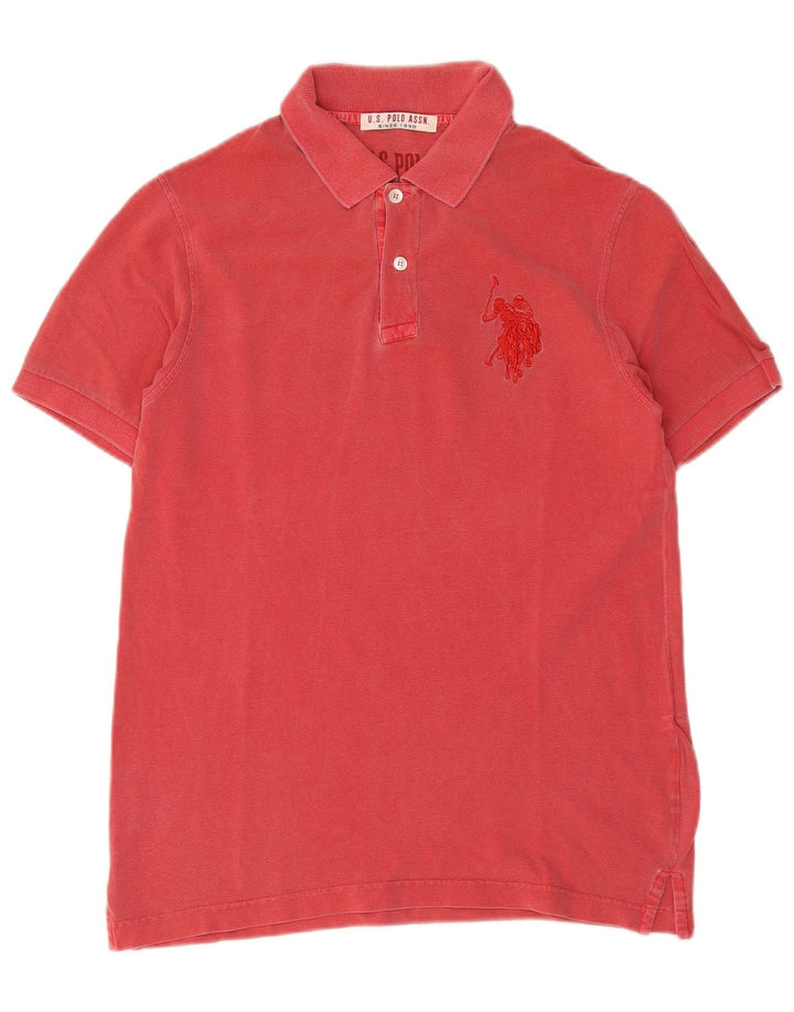 U.S. Polo Assn. Mens Polo Shirt Medium Red