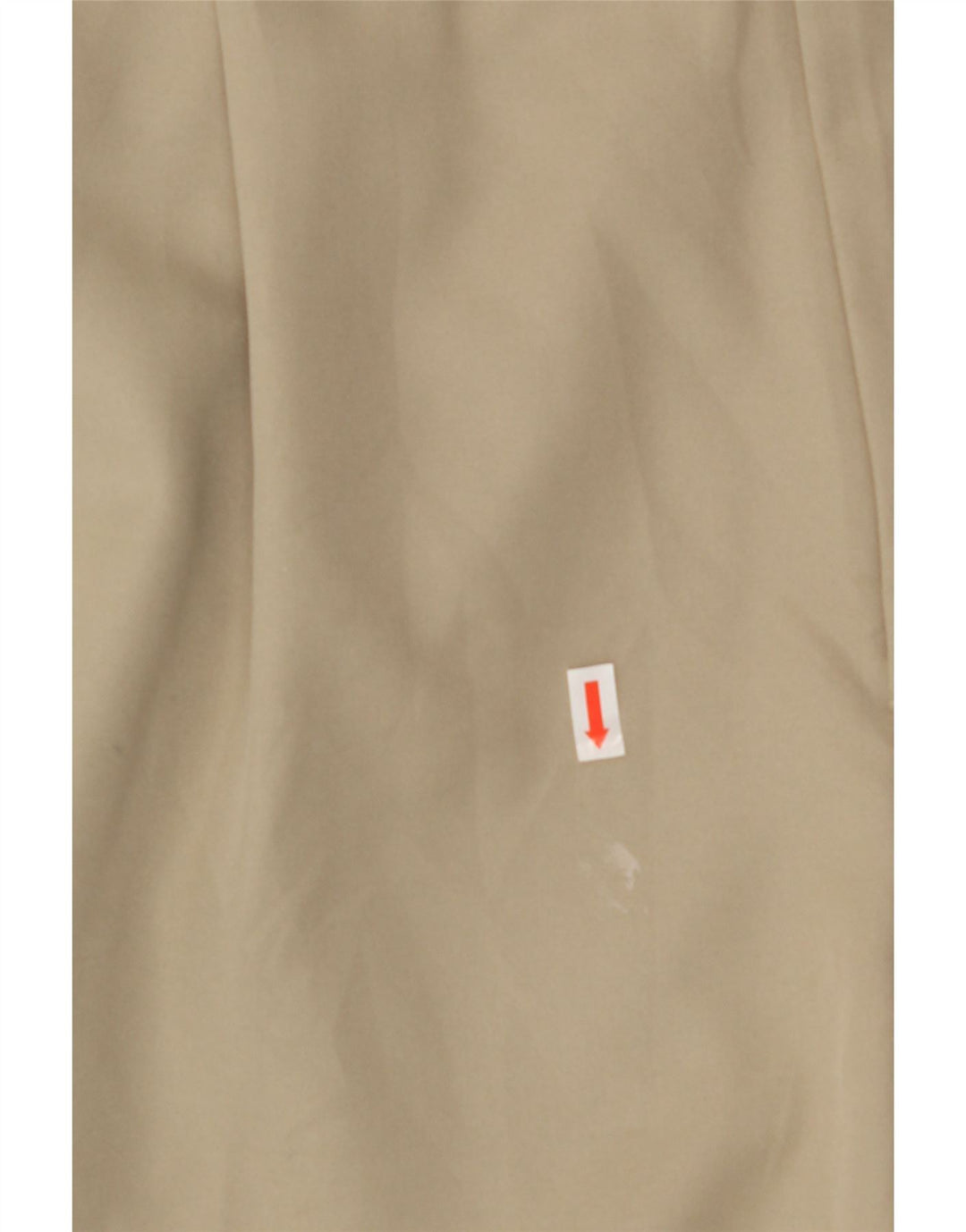 VINTAGE Mens Pegged Chino Shorts W42 2XL Beige Polyester Vintage Vintage and Second-Hand Vintage from Messina Hembry 