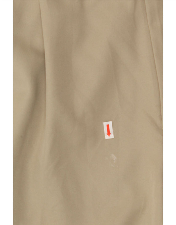 VINTAGE Mens Pegged Chino Shorts W42 2XL Beige Polyester Vintage Vintage and Second-Hand Vintage from Messina Hembry 
