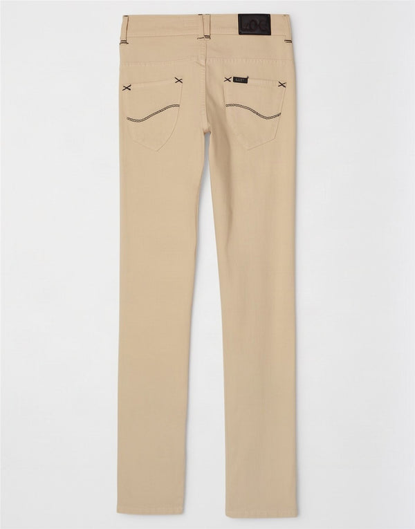 Lee Womens Amy Slim Jeans W27 L33 Off White Cotton