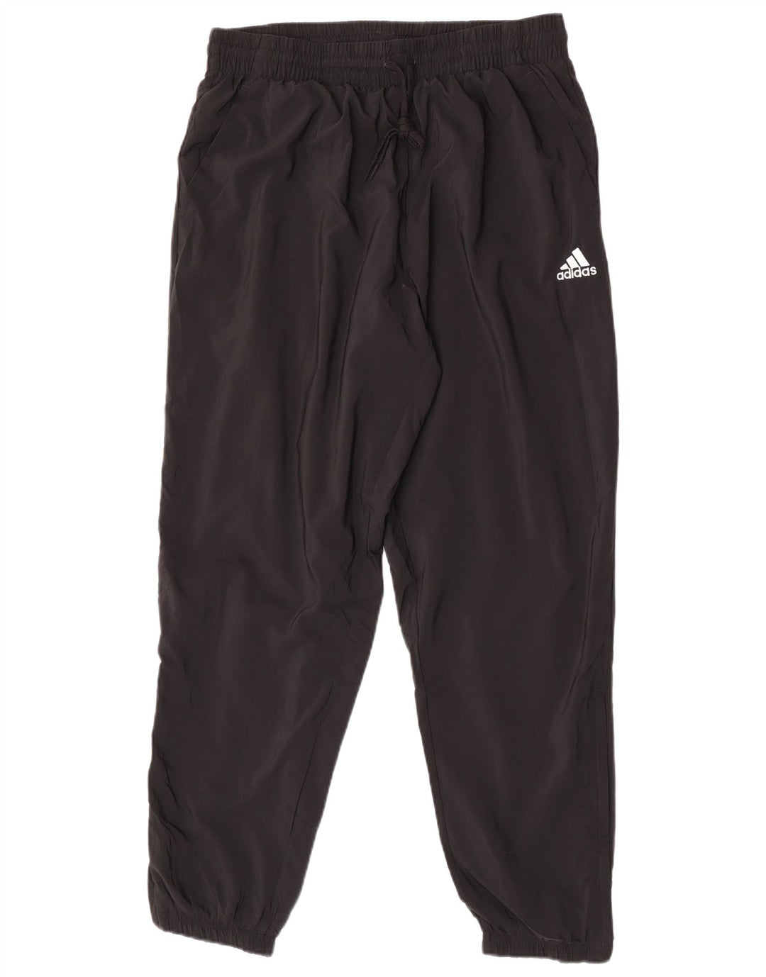 Adidas Mens Tracksuit Trousers Joggers Large  Black Polyester