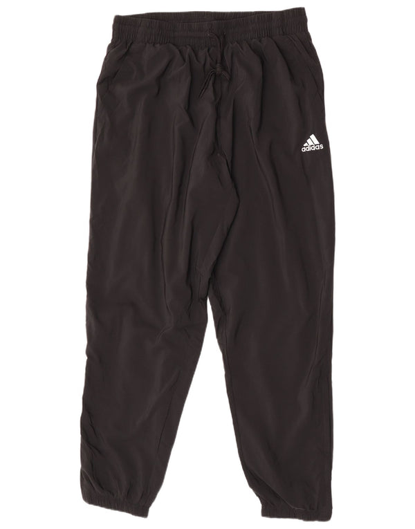 Adidas Mens Tracksuit Trousers Joggers Large  Black Polyester