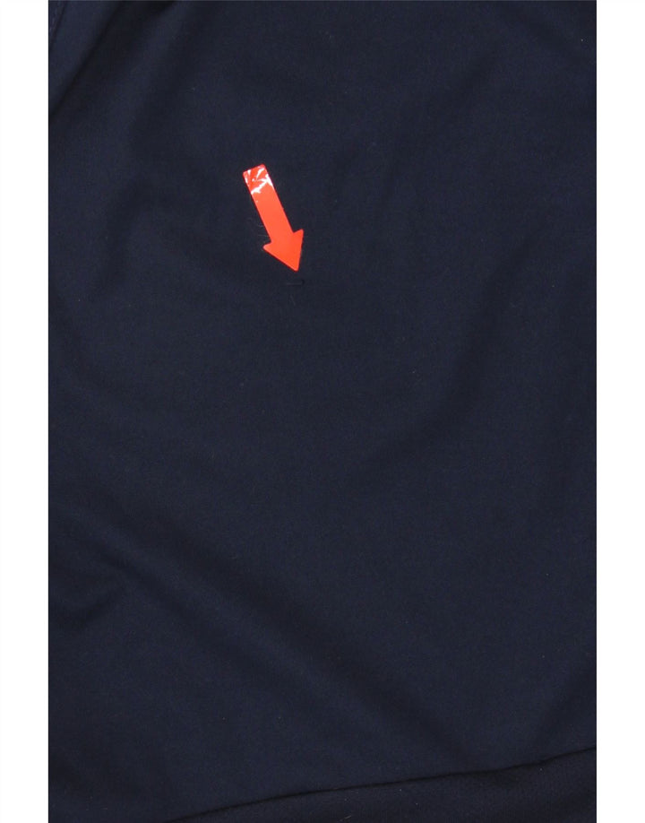 Nike Boys Climalite Sport Shorts 11-12 Years Navy Blue Polyester