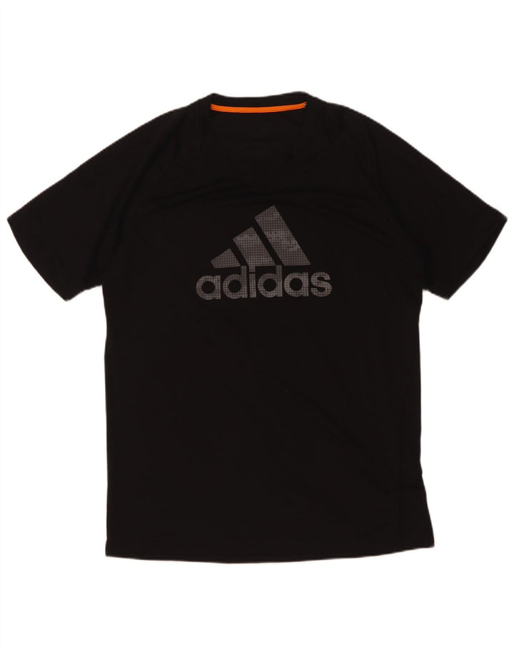 Adidas T-shirt graphique pour homme Noir moyen Polyester