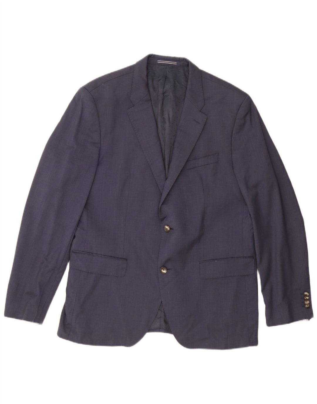 Giacca blazer a 2 bottoni sartoriale da uomo Tommy Hilfiger IT 54 2XL Blu navy