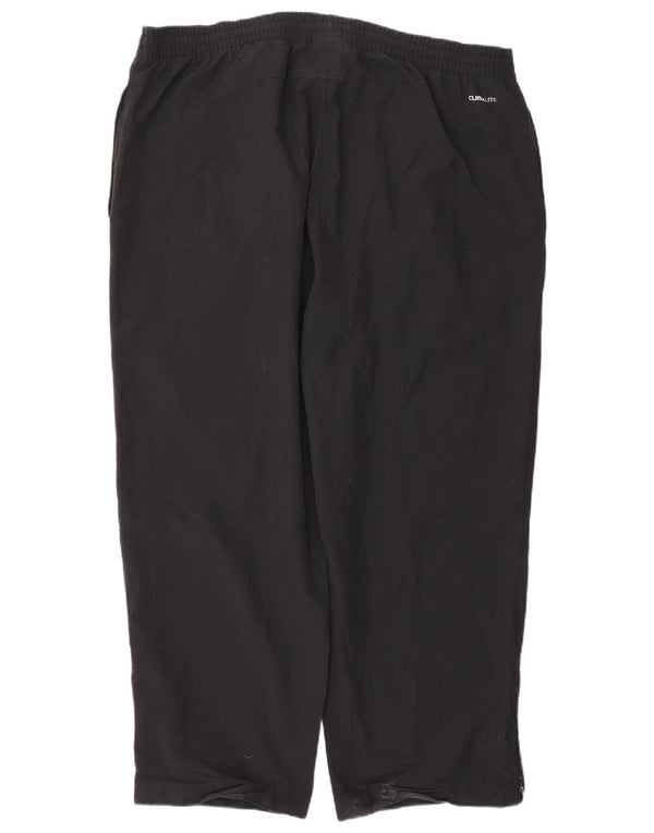 Pantaloni da tuta Adidas Climalite da uomo XL poliestere nero