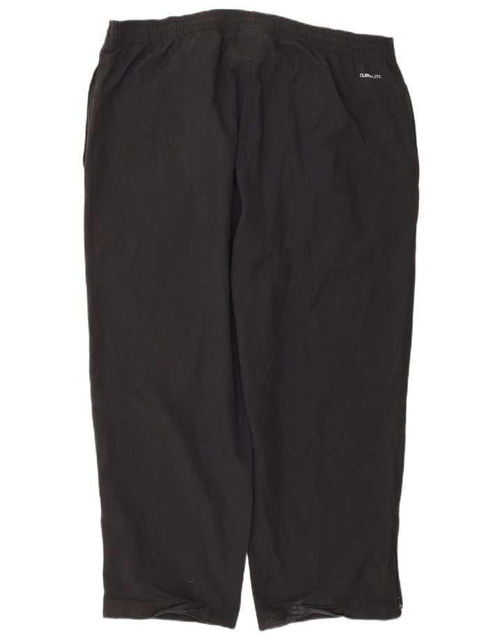 Pantaloni da tuta Adidas Climalite da uomo XL poliestere nero