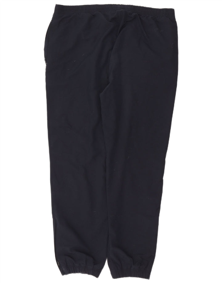 Reebok Mens Tracksuit Trousers Joggers Large  Navy Blue Polyester