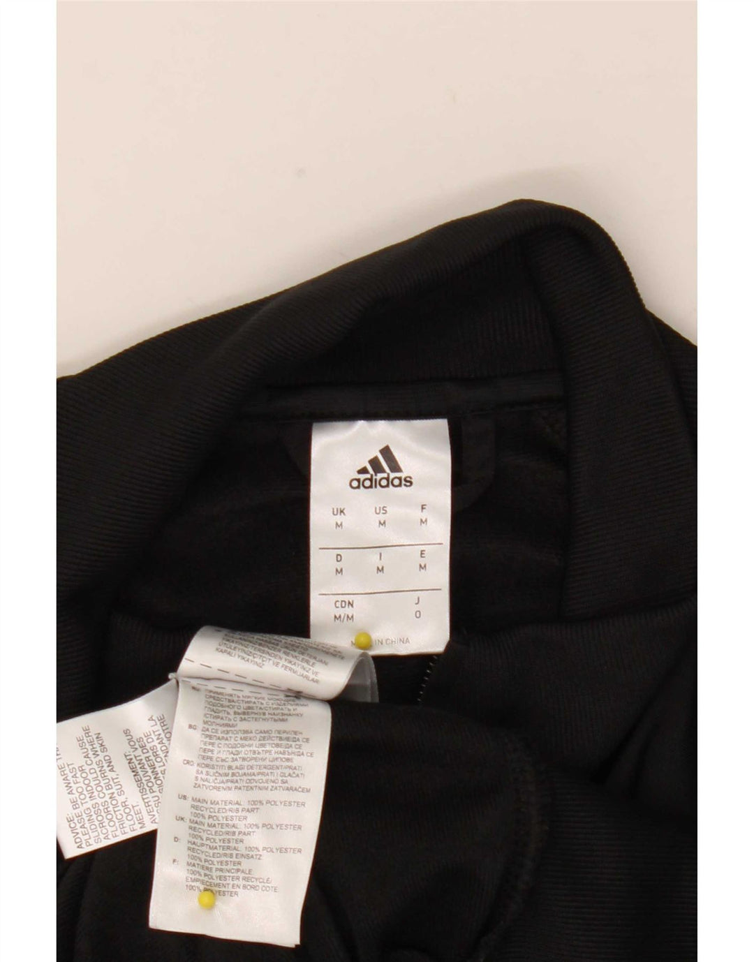 Ανδρική αθλητική φόρμα Adidas Top Jacket Medium Black Colourblock Polyester
