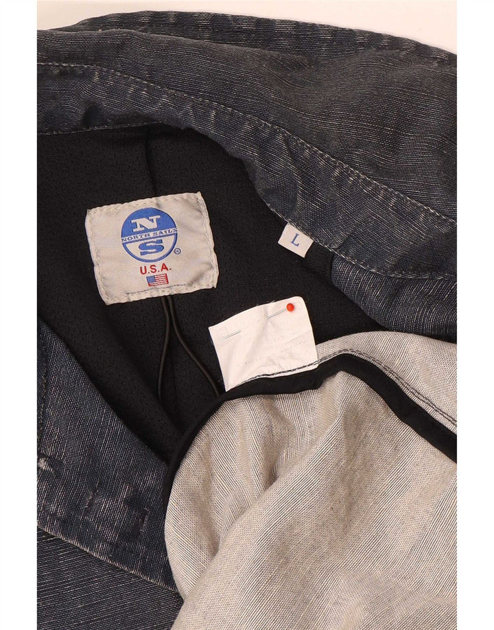 Giacca a vento da uomo North Sails UK 40 grande blu