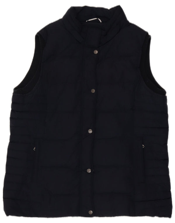 Crew Clothing Chaleco regular para mujer UK 46 Grande Azul marino Poliéster