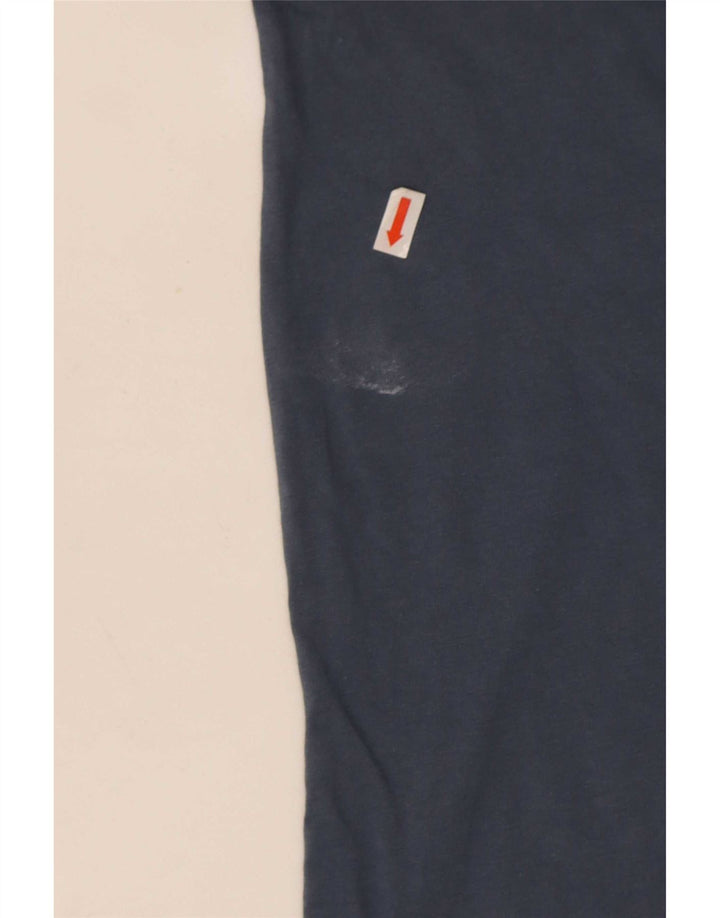 Penguin Mens Top Long Sleeve XL Navy Blue Cotton