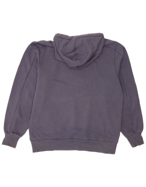 Levi's Felpa con cappuccio da uomo con vestibilità grafica standard, grande, in cotone blu navy
