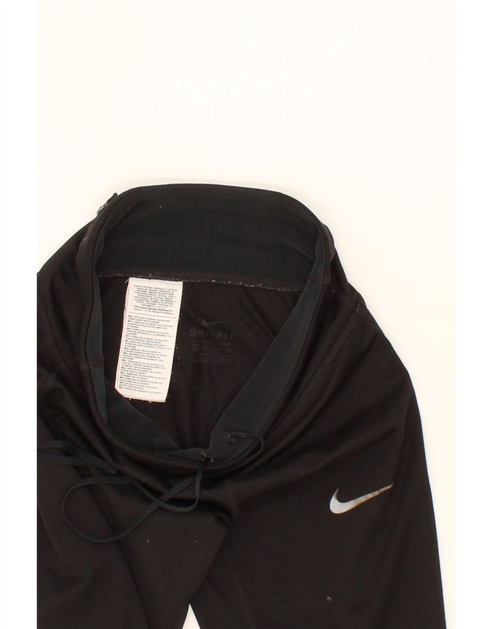 NIKE Womens Dri Fit Leggings UK 4 XS Black Polyester Vintage Nike and Second-Hand Nike from Messina Hembry 