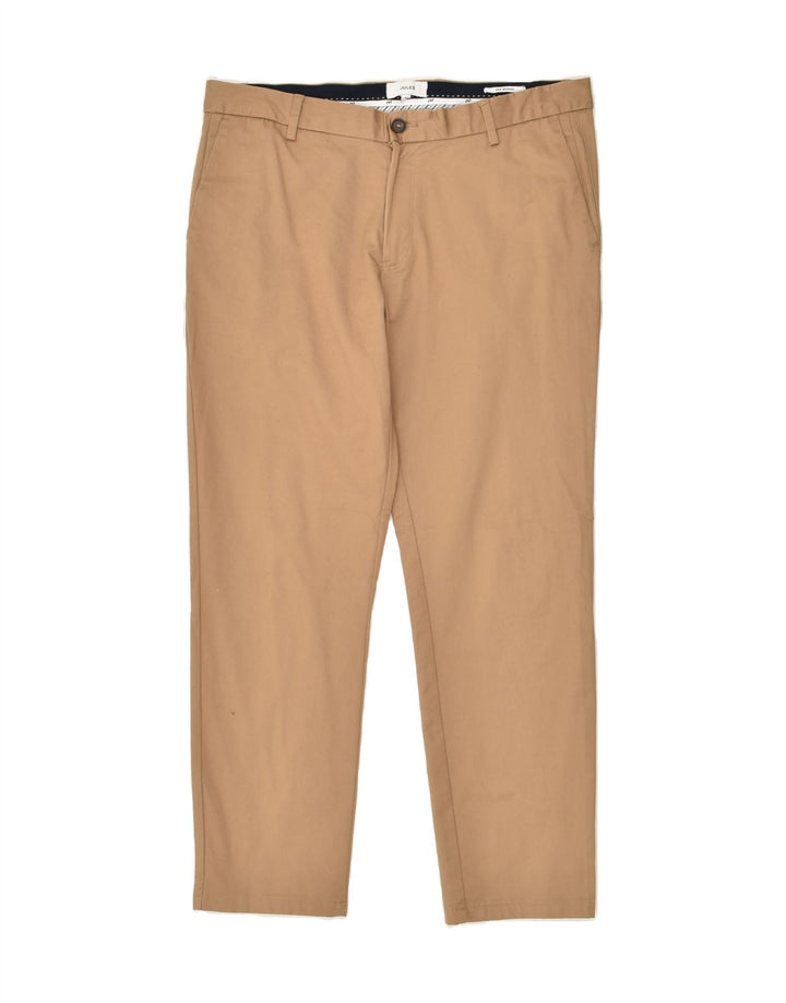 JULES Womens Slim Chino Trousers EU 44 XL W36 L28 Beige Cotton | Vintage Jules | Thrift | Second-Hand Jules | Used Clothing | Messina Hembry 