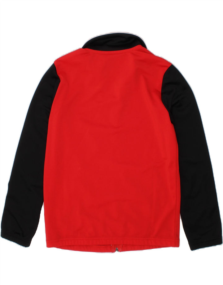NIKE Boys Graphic Tracksuit Top Jacket 8-9 Years Small  Red Colourblock Vintage Nike and Second-Hand Nike from Messina Hembry 