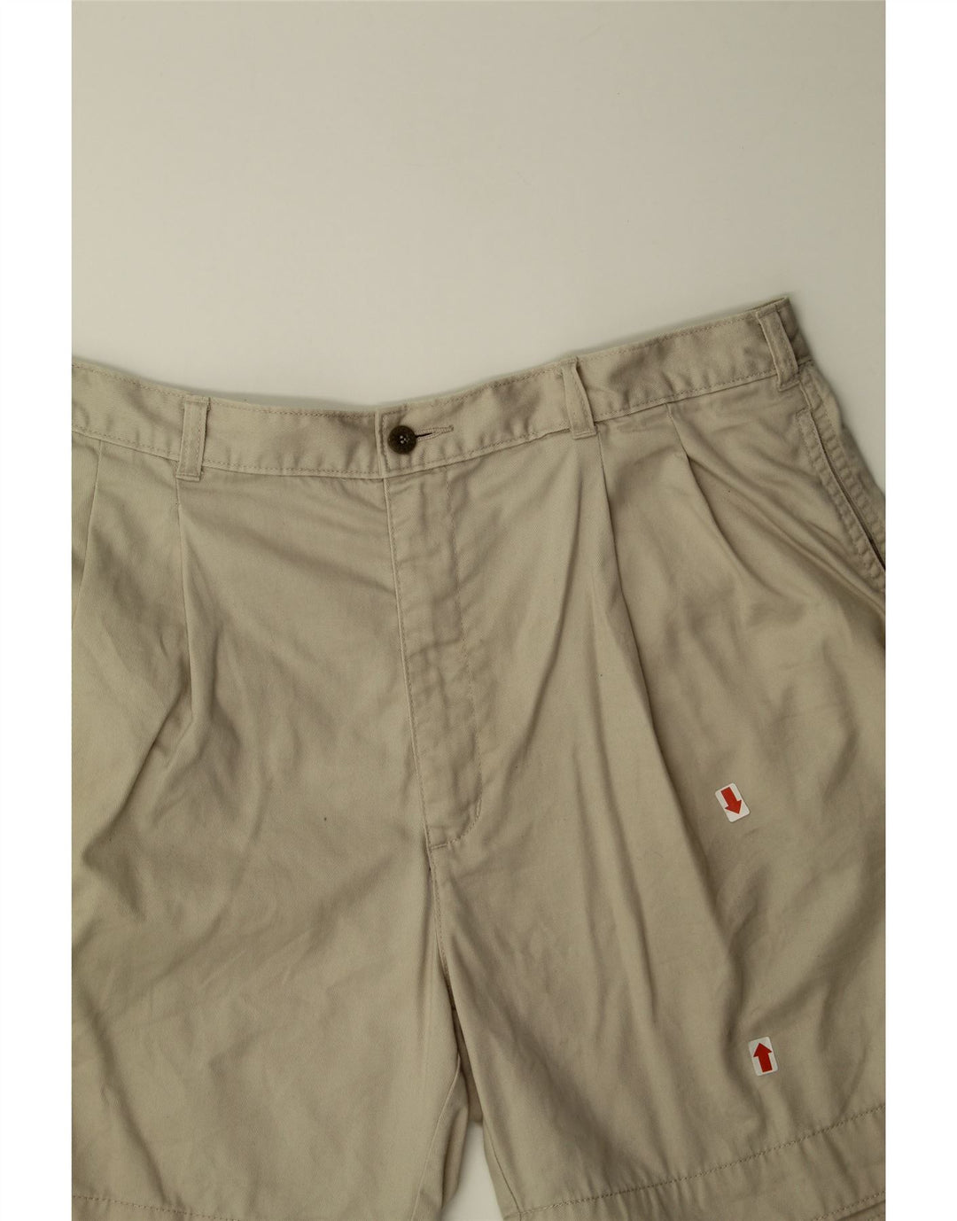 DOCKERS Mens Pegged Chino Shorts W38 XL Beige Vintage Dockers and Second-Hand Dockers from Messina Hembry 