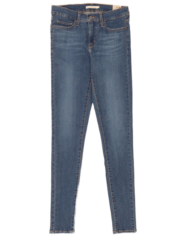 Levi's Damen 310 Shaping Super Skinny Jeans W28 L32 Blaue Baumwolle