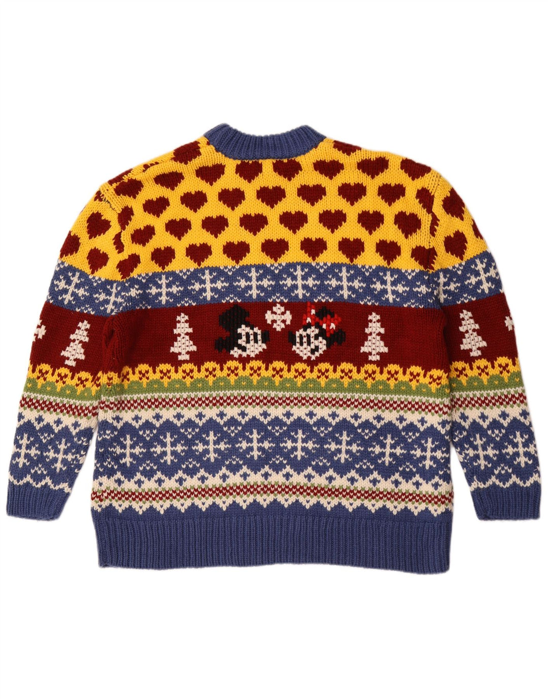 Zara Uomo Maglione Girocollo Topolino Medio Multicolore