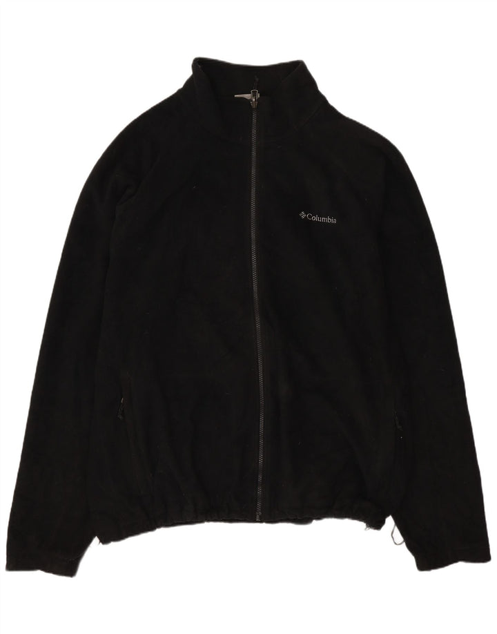 Columbia Herre Interchange Fleece Jakke XL Sort Polyester