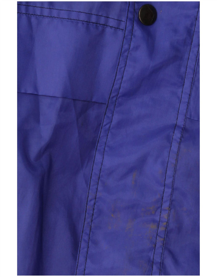 Giacca antipioggia da uomo K-Way Loose Fit UK 38 Poliammide color block blu medio
