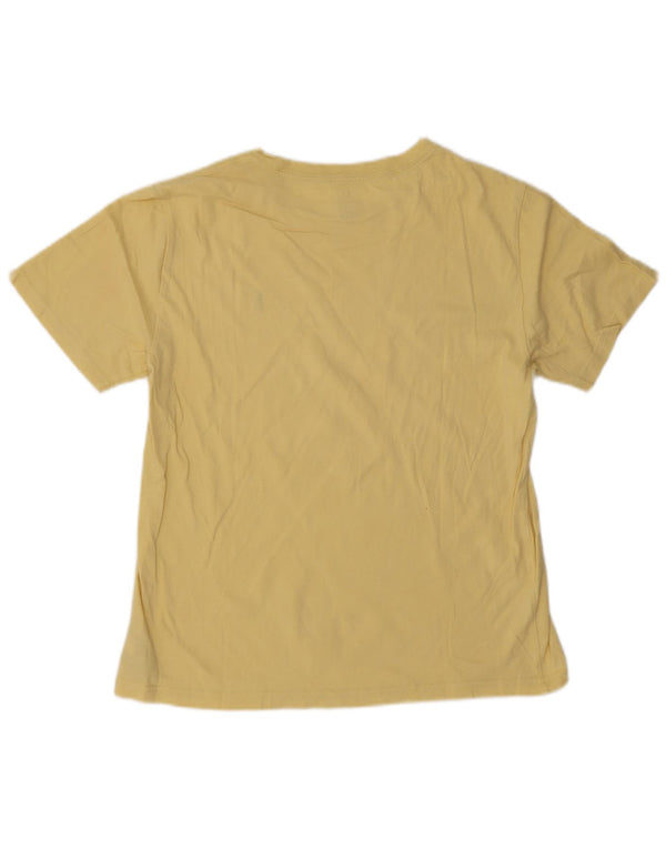 Polo Ralph Lauren Herren T-Shirt Top Large Gelb Baumwolle