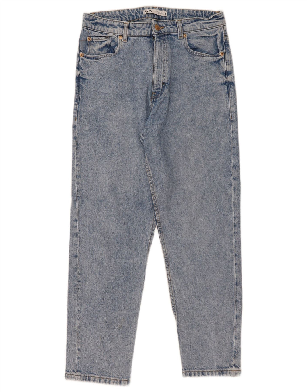 Zara Womens Slim Jeans EU 40 Medium W30 L27 Blue Cotton