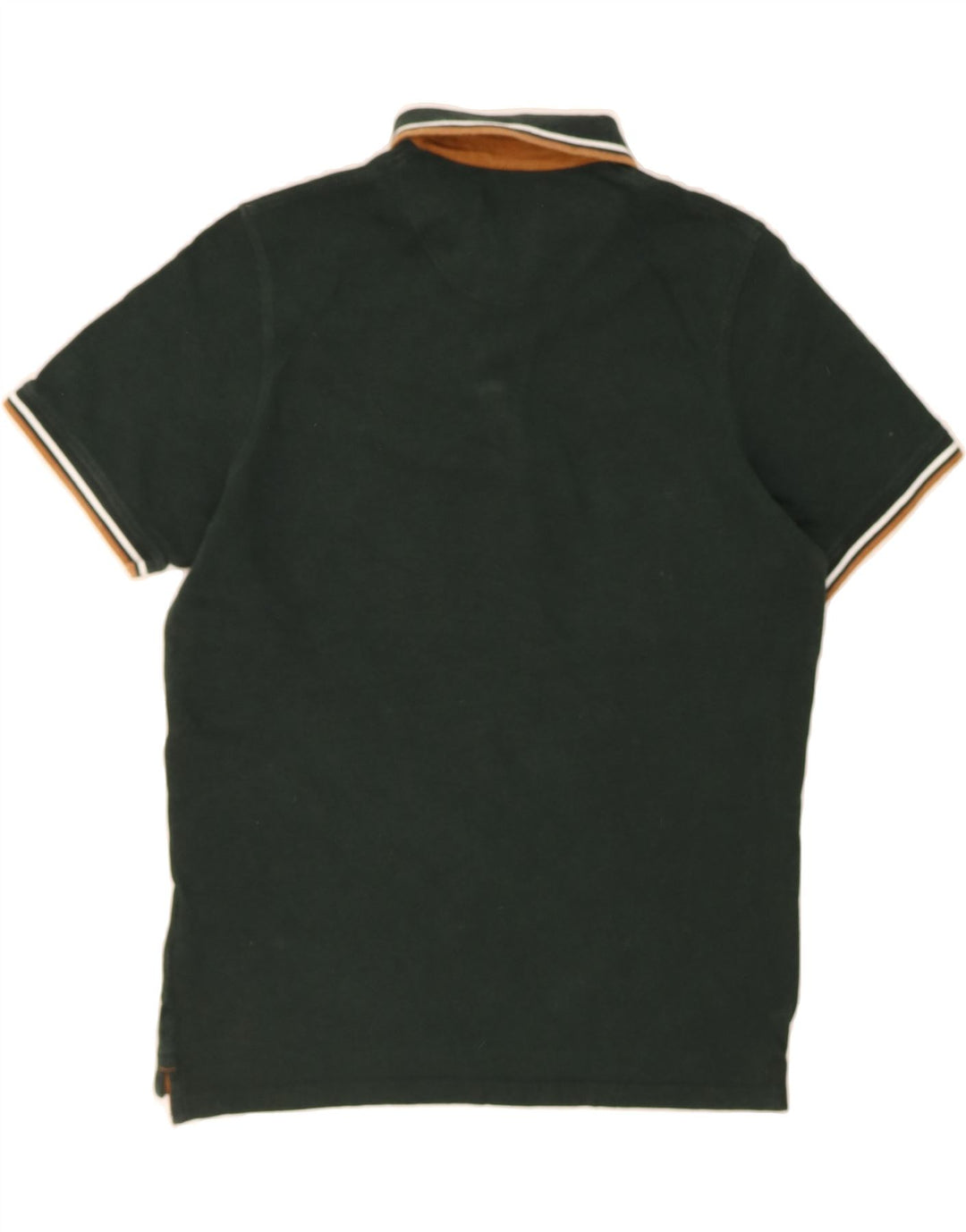 JACK & JONES Mens Polo Shirt Medium Green Cotton Vintage Jack & Jones and Second-Hand Jack & Jones from Messina Hembry 