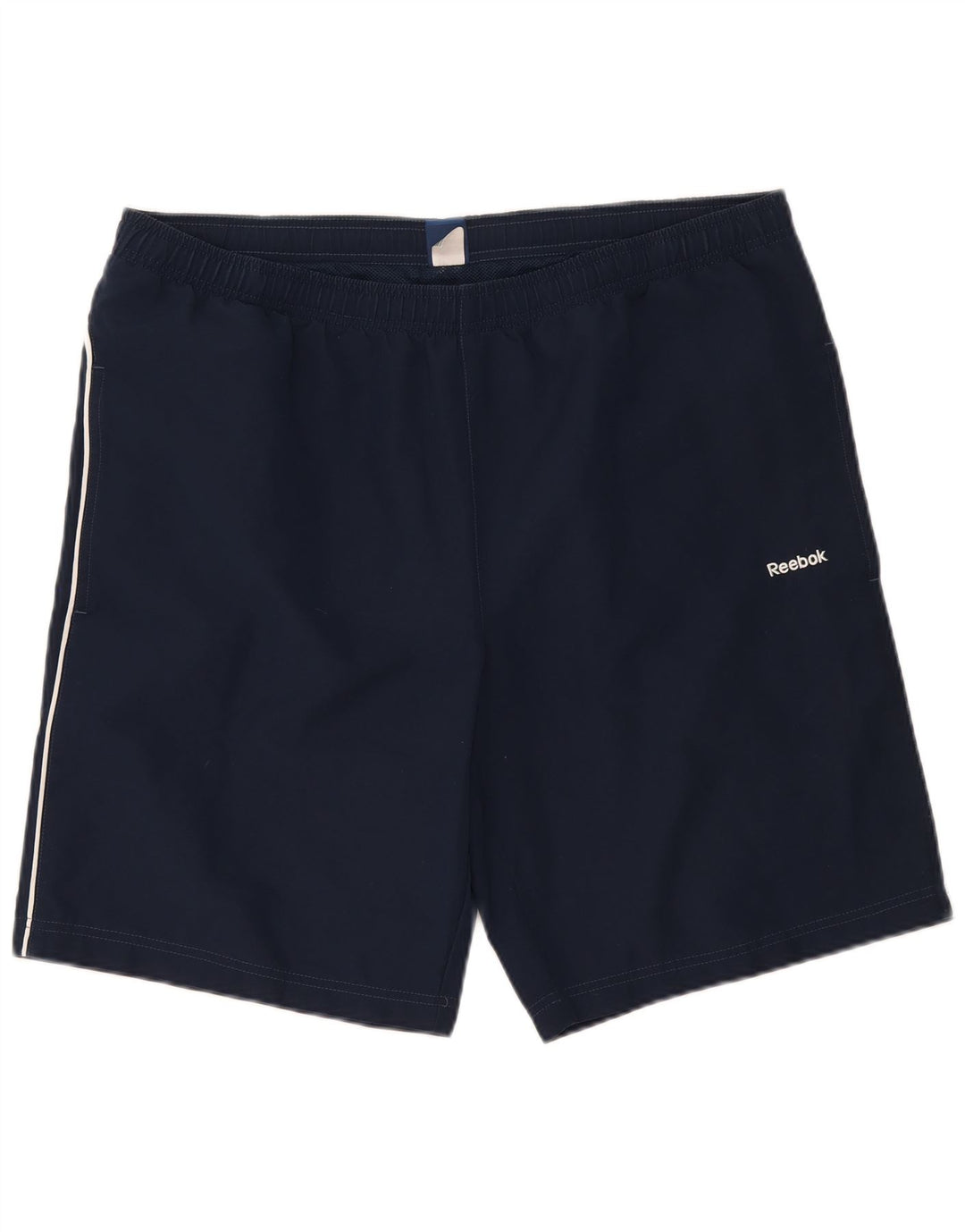 Reebok Herren-Sportshorts, groß, marineblau, Polyester