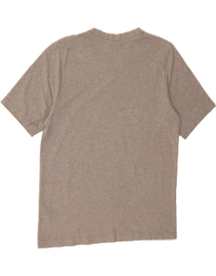 ADIDAS Mens Graphic T-Shirt Top Medium Grey Cotton Vintage Adidas and Second-Hand Adidas from Messina Hembry 